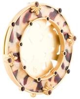 Thumbnail for your product : Jay Strongwater Embellished Round Picture Frame w/ Tags