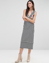 Thumbnail for your product : House of Holland Breton Midi Dress