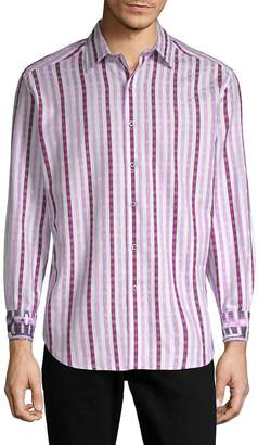 Robert Graham Men's Treton Cotton Button-Down Shirt