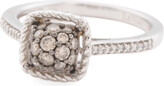 Thumbnail for your product : LeVian 14kt White Gold Chocolate Diamond Pave Ring