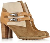 Thumbnail for your product : See by Chloe Color Block Nubuck Ankle Boots