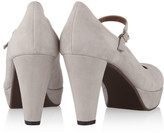 Thumbnail for your product : Marni Suede Mary Jane pumps