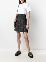 Thumbnail for your product : Ganni High-Waisted Floral-Print Skirt