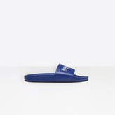 Thumbnail for your product : Balenciaga Flat sandal with logo on the strap