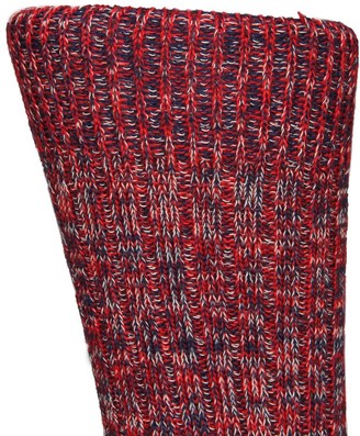 Barbour Deck Socks MSO0118-OR11 Navy / Red