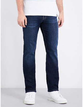 7 For All Mankind Slimmy Luxe Performance slim-fit tapered jeans