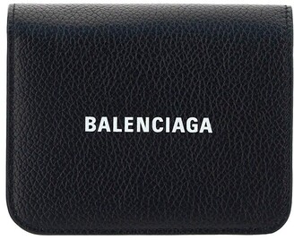 Balenciaga Logo Print Cardholder