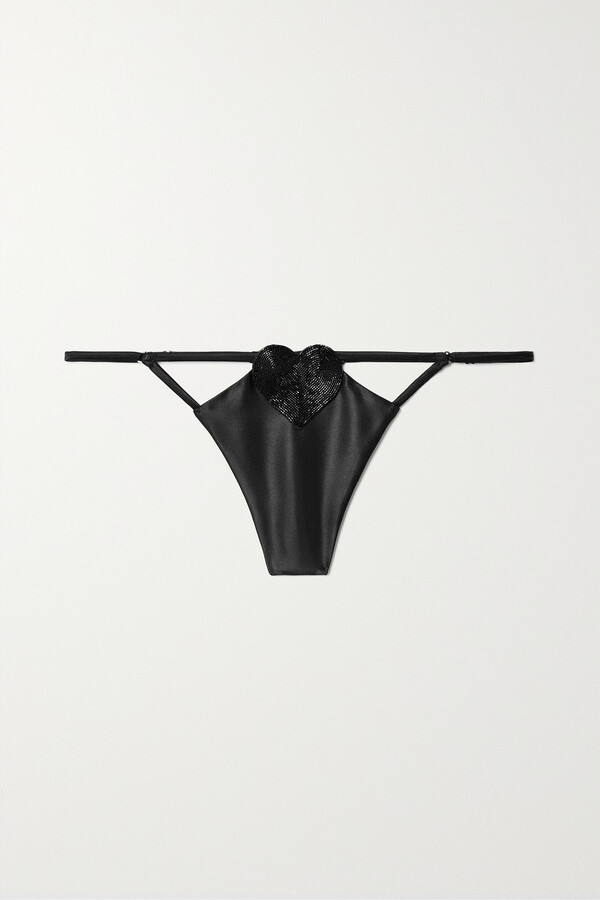 Fleur Du Mal NET-A-PORTER Women's Designer Black Bras on Sale