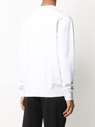 Just Cavalli Long Sleeve Printed Logo Sweater