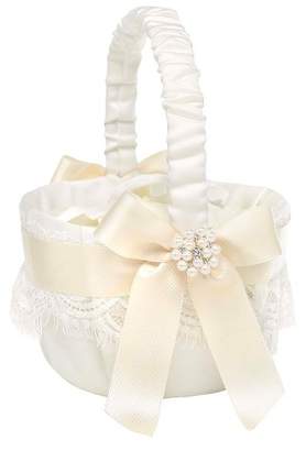 Hortense B. Hewitt Splendid Elegance Wedding Collection Flower Basket