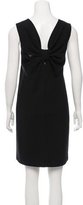 Thumbnail for your product : Adam Bow-Accented Sheath Dress