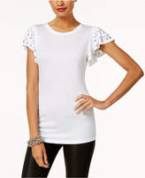 Thumbnail for your product : INC International Concepts Anna Sui Loves Studded Top, Created for Macy's