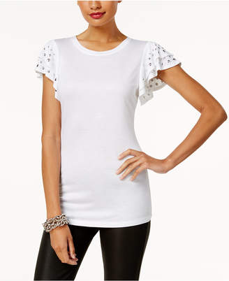 INC International Concepts Anna Sui Loves Studded Top, Created for Macy's