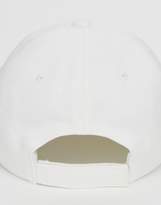 Thumbnail for your product : Emporio Armani canvas logo baseball cap in white