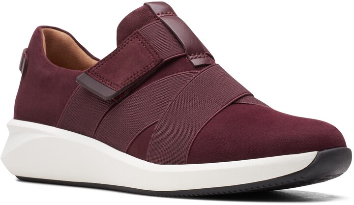 clarks wedge sneakers