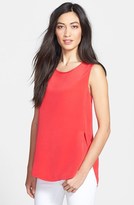 Thumbnail for your product : Nordstrom 'Serene' Sleeveless Silk Top