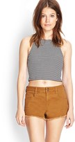 Thumbnail for your product : Forever 21 Solid Denim Cutoffs