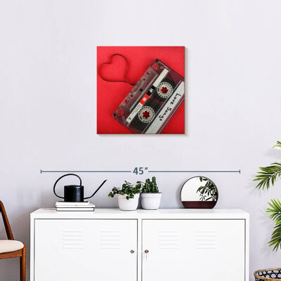 Ebern Designs Abarca Cassette Tape Love Songs