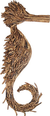 Ibolili Driftwood Seahorse Wall Décor