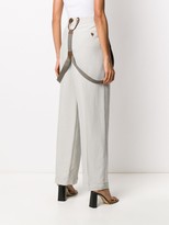 Thumbnail for your product : Giorgio Armani Detachable-Suspender Pleated Trousers