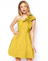 Thumbnail for your product : ASOS Origami Shoulder Dress