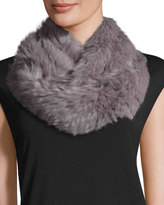 Thumbnail for your product : Jocelyn Rabbit Fur Infinity Scarf, Lavender