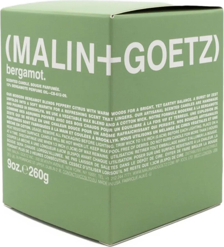 Malin+Goetz Bergamot candle (260g)