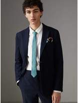 Thumbnail for your product : Burberry Slim Cut Linen Tie