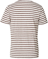 Thumbnail for your product : Oliver Spencer Cotton-Linen Striped Ruskin T-Shirt