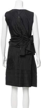 Chloé Silk Knot-Accented Dress w/ Tags