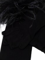 Thumbnail for your product : Styland Feather-Detail Gloves