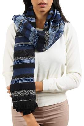 Missoni Blue/gray Abstract Scarf
