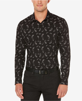 Perry Ellis Men's Big & Tall Scattered Paisley Shirt, A Macy's Exclusive Style