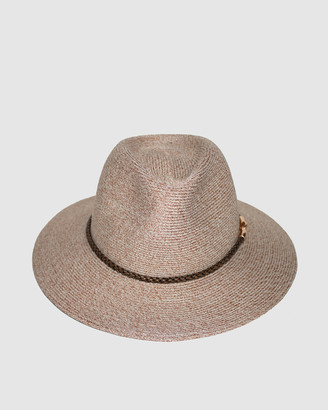 BeforeDark - Women's Nude Hats - Cara Fedora - Size One Size, M/L at The Iconic