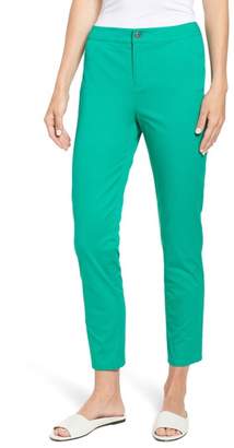 Chaus Straight Leg Twill Ankle Pants