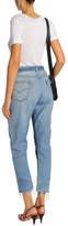 Thumbnail for your product : Levi's Re/Done By Re/done By Distressed Two-tone Mid-rise Slim-leg Jeans