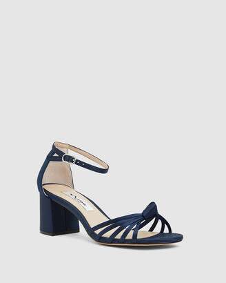 Nina Women's Navy Open Toe Heels - Nidiah - Size One Size, 7 at The Iconic
