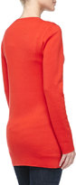 Thumbnail for your product : Michael Kors Cashmere Boyfriend Cardigan, Coral