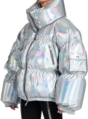 Dolce&gabbana technicolor puffer jacket Clearance