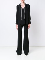 Thumbnail for your product : Derek Lam Sonia long-sleeve silk blouse