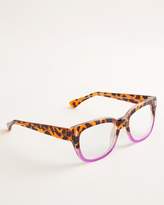 Thumbnail for your product : Chico's Purple Faux-Tortoiseshell Rectangular Reading Glasses
