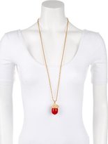 Thumbnail for your product : Kenneth Jay Lane Acorn Pendant Necklace
