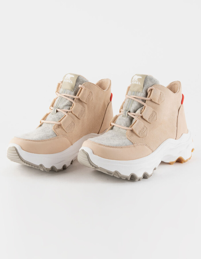 Sorel Kinetic Breakthru Caribou Womens Waterproof Boots