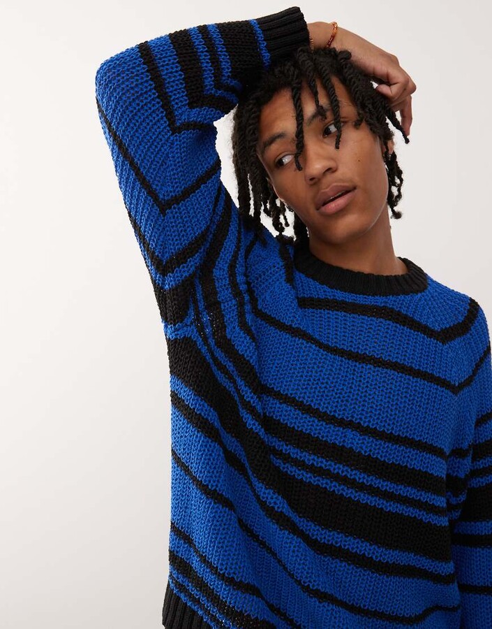 Weekday john oversized sweater in pink exclusive at ASOS ShopStyle