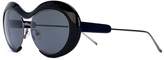 Thumbnail for your product : Sacai x Linda Farrow oversized sunglasses