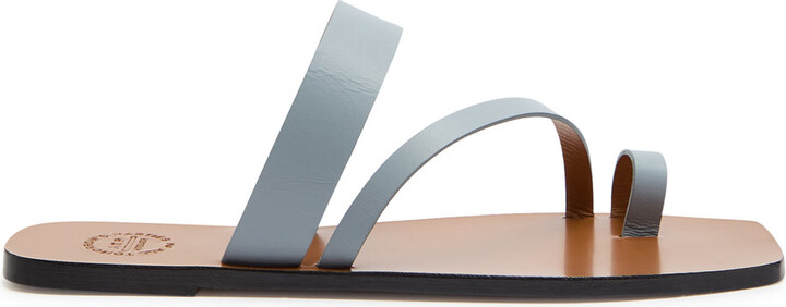 ATP ATELIER Polished-Finish Open-Toe Sandals ShopStyle