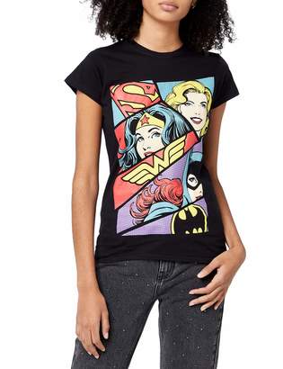 Cid CID Women's Dc Originals-Heroine Pop Art T-Shirt