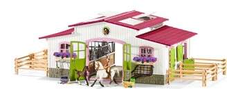 Schleich Riding Center With Rider And Horses