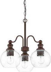 Breakwater Bay Stina 3 - Light Wagon Wheel Chandelier