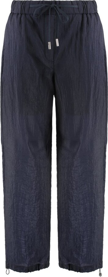 Peserico Technical Nylon Trousers
